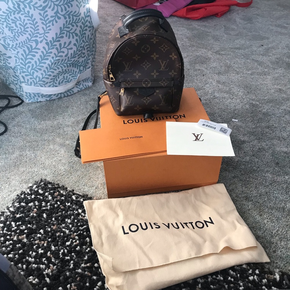 Louis Vuitton Palm Springs mini backpack